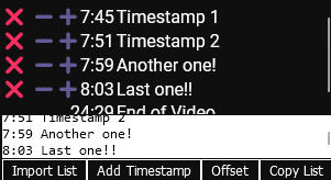 Timestamp Tool Screenshot